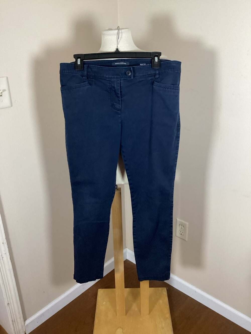 Marc O'Polo LAX Navy Blue Chino Pants Size 40
